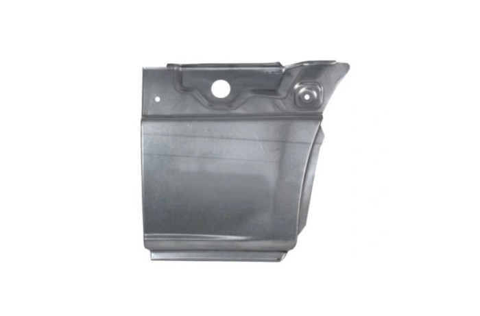 Segment reparatie aripa spate MERCEDES SPRINTER, 02.2018-, partea stanga, KLOKKERHOLM, metal galvanizat; cu gauri ornament; in fata rotii; lungime 40