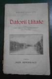 Jean Bart - Datorii uitate (1921)