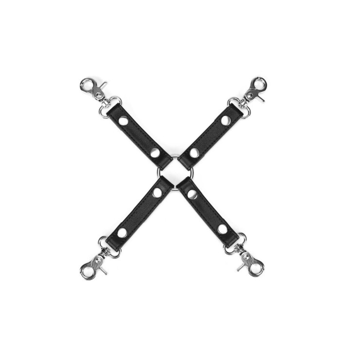 Sistem Imobilizare Erotica Black Bond Hogtie, Negru