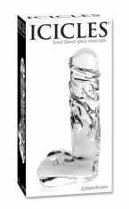 Dildo din sticla pirex - Icicles No. 40 foto