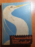 insemnarile unui naturalist 1962