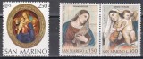 San Marino 1974, 1976 - Crăciun, 2 Serii, MNH, Nestampilat