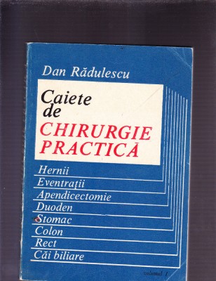 CAIET DE CHIRURGIE PRACTICA foto