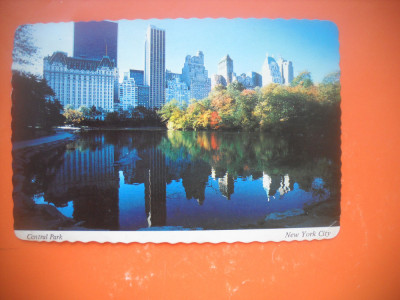 HOPCT 64122 CENTRal park- -NEW YORK -SUA - STAMPILOGRAFIE-CIRCULATA foto
