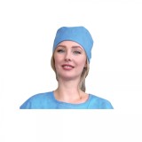 Boneta de protectie medicala, 1 buc, albastra FM-78, Marime universala, Albastru