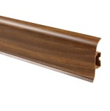 Plinta parchet PVC Vilo Flex 528, canal cablu, nuc, 2500 x 55 x 22 mm