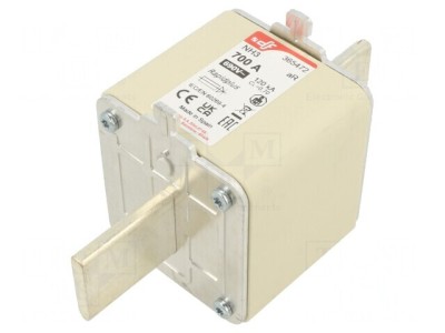Siguranță NH3 700A 690VAC/550VDC Argintie foto
