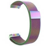 Cumpara ieftin Curea metalica compatibila Fossil Q Crewmaster, Milanese Loop, telescoape Quick Release, 22mm, Cameleon