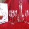 SET CARAFA DECANTOR STICLA SI PAHARE CRISTAL SET PENTRU SHERRY LICHIOR