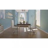 vidaXL Scaune de bucătărie, 2 buc., alb, piele ecologică 240043