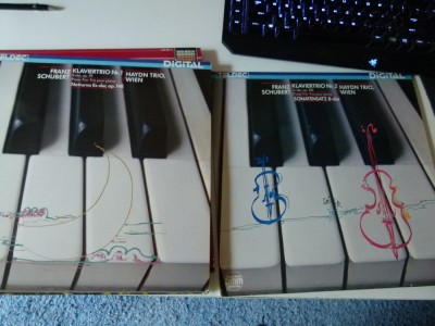 TRio pt. pian vol I,II - Haydn, Haydn trio Wien, 2 vinil foto