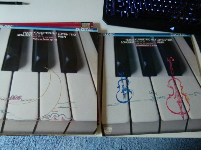 TRio pt. pian vol I,II - Haydn, Haydn trio Wien, 2 vinil