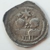 Austria 1 denar (1200-46)&amp;(1198-30) Rann argint Eberhard ll &amp; Leopold Vl RaR circulat in Transilvania, Europa