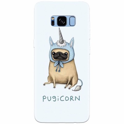 Husa silicon pentru Samsung S8 Plus, Pugicorn foto