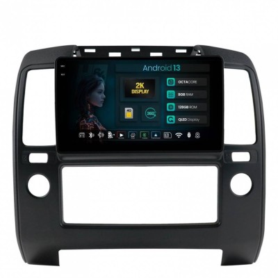 Navigatie 2K Nissan Navara 8GB RAM Android 13 Octacore Slot Sim 4G DSP GPS Wi-FI Carplay Android Auto USB Bluetooth Waze Touchscreen 9.5 Inch foto