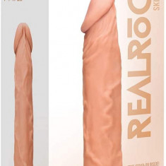 Set Strapon Femei cu Dildo Natural Realistic, Realrock, 17 cm