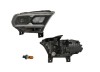 Far Dodge Durango, 07.2020-, montare fata, dreapta, Tip=USA; LED+PY27/7W; manual; negru; cu soclu bec; Omologare: SAE; LED; fara marcaj &amp;quot;DODGE&amp;q