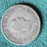 Germania 1/6 taler 1834 argint