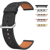 Curea piele, compatibila Apple Watch 9|8|7|6|5|4|3|2|1 Series, 49mm|45mm|44mm|42mm,Size S, Negru