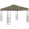 Gossi pavilion de gradina, gri taupe, 3 x 3 m, 180 g/m2