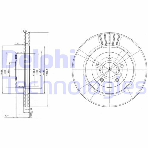 Delphi Disc frana