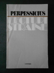 PERPESSICIUS - LECTURI STRAINE foto