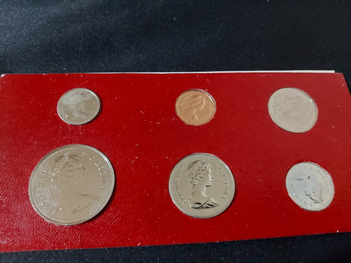 Seria completata monede - Canada 1982 , 6 monede