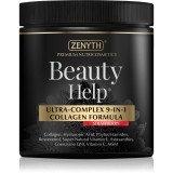 Zenyth Beauty Help colagen hidrolizat pentru tonifierea pielii și frumusețea părului și a unghiilor aroma strawberry 300 g