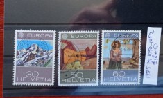 TS21 - Timbre serie CCCP - Elvetia - Helvetia 1975 Mi1050-1052