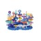 Set asamblare corali marini in cutie depozitare 76 piese