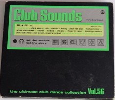 Various &ndash; Club Sounds Vol.56 NM / VG+ 3 x cd- uri muzica electronica house trance Sony Europa 2011