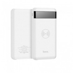 HOCO Wireless Power Bank 10000mAh Astute J11 Culoare Alb foto