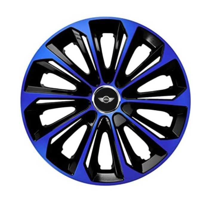 Set 4 capace roti Extra strong blue R16 pentru gama auto Mini Cooper