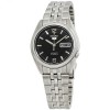 Ceas bărbătesc Seiko 5 automat cu cadran negru Cod articol SNK393K1