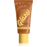 NYX Professional Makeup Buttermelt Glaze tonic fluid iluminator SPF 30 culoare 06 Praline Butta ml