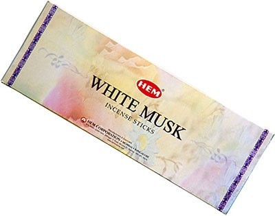 Set betisoare parfumate Hem MUSK WHITE 1 set x 6 cutii x 20 betisoare foto