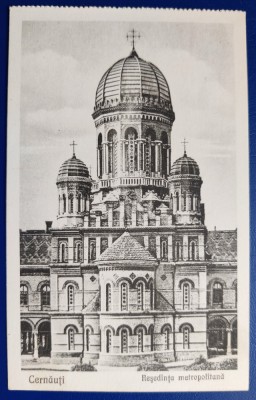 Bucovina - aprox. 1930 - Cernauti - Resedinta Metropolitana - printata, necirculata, din carnet foto