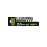 CLICHET CU 72 DINTI 1/4&#039; CU SET TUBULARE HEX.