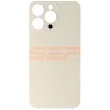 Capac Baterie iPhone 13 Pro Auriu Compatibil, Decupaj Camera Mare