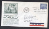 United States 1956 Definitives Monticello Thomas Jefferson FDC K.555