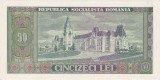 Bancnotă Rom&acirc;nia 50 lei 1966 &ndash; Alexandru Ioan Cuza, seria H.0055