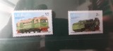 Lituania-transport ,locmotive ,trenuri-serie completa ,nestampilate MNH(T4)