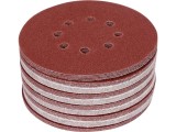 Set 50 Discuri Abrazive Velcro, 150Mm, 8 Gauri, P60