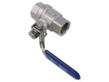Supapă cu bilă GEBO 65 bar 100&deg;C oțel inoxidabil 1.4408 G316 cod 605-012