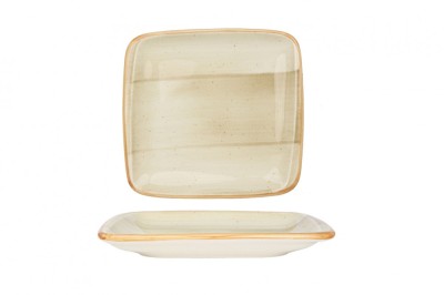 Bonna Placa de service - Aura Terrain - Por&amp;Aring;&amp;pound;elan - 15x14 cm - set de 2 foto