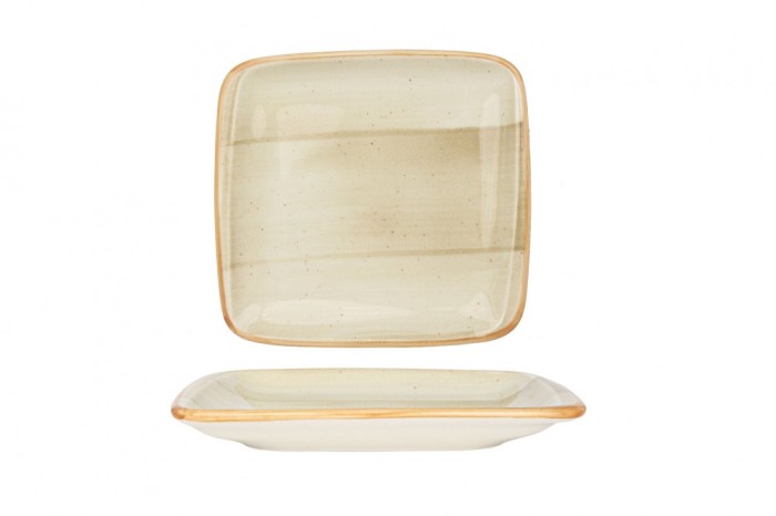 Bonna Placa de service - Aura Terrain - Por&Aring;&pound;elan - 15x14 cm - set de 2