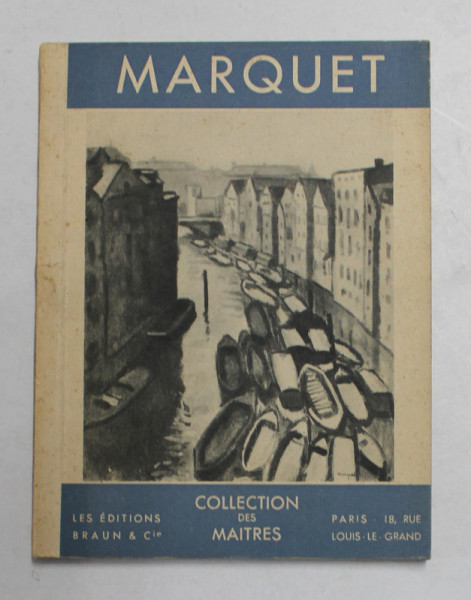 MARQUET par GEORGE BESSON , ANII &#039;50