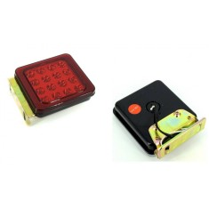 Lampa rosie SMD 12V 24V 14X11,5 CM IP66 &reg; ALM