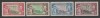 Southern Rhodesia 1937 - Coronarea, serie nestampilata cu sarniere