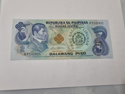 bancnota filipine 2 p 1981 foto